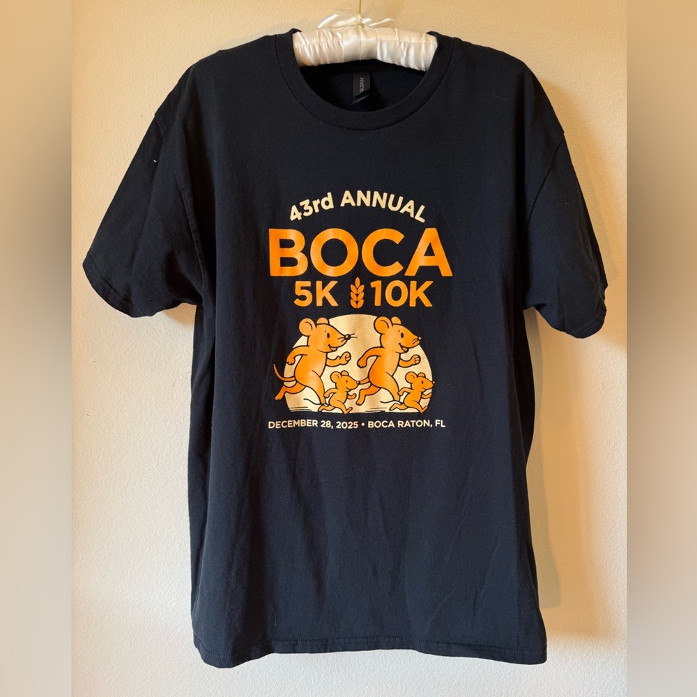 Gildan 2025 Boca Raton 5K 10K T-Shirt